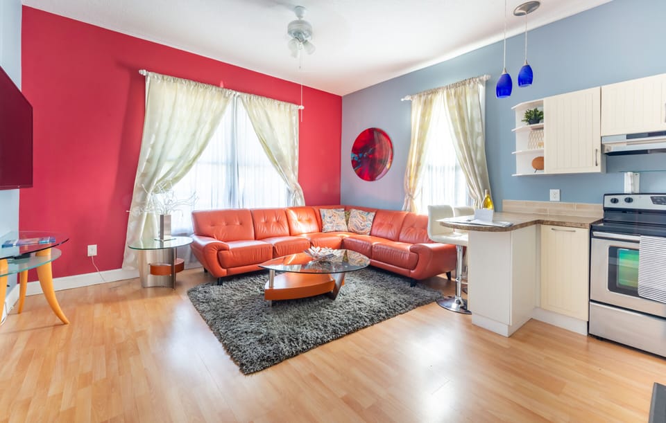 Large living room with space to spread out