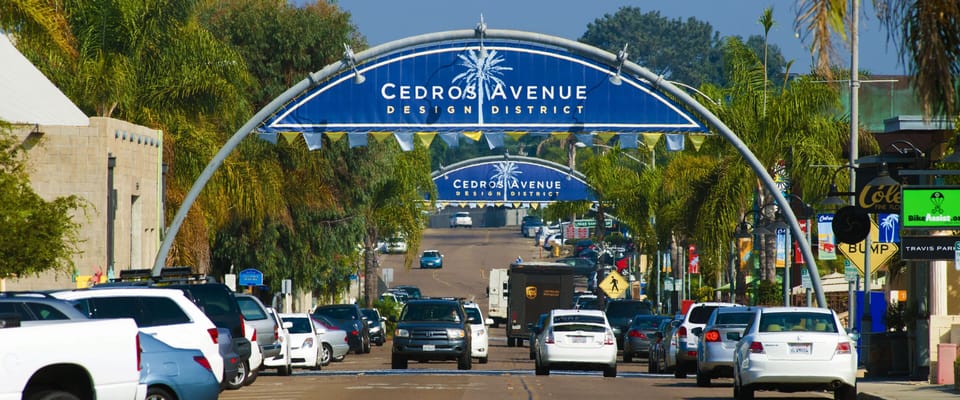 Solana Beach's Famous Cedros Avenue