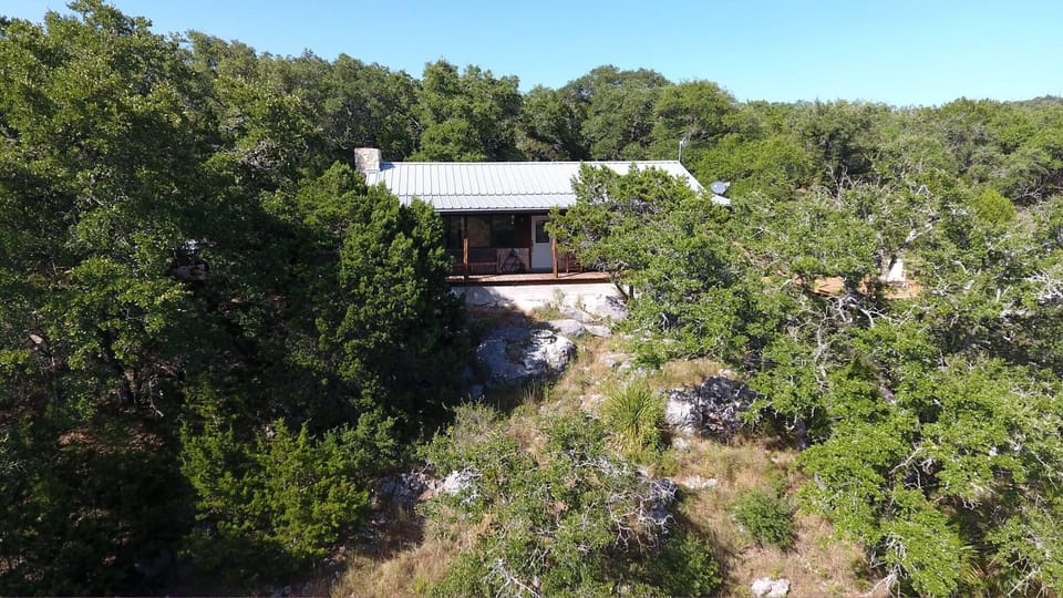 This 1 bedroom home sits high above Flat Creek