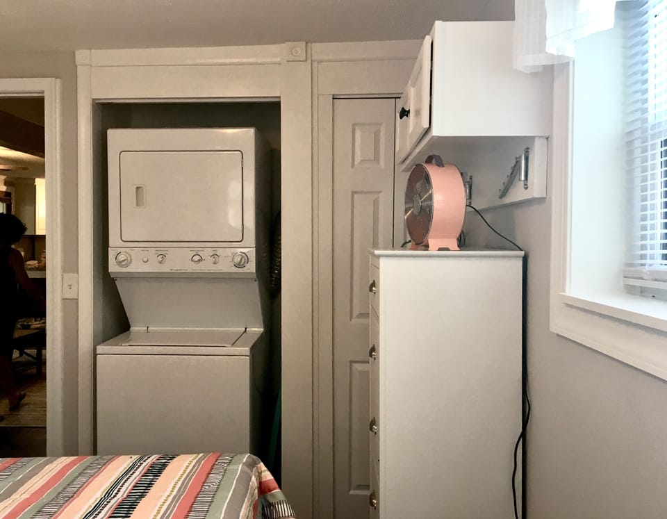 Third bedroom laundry