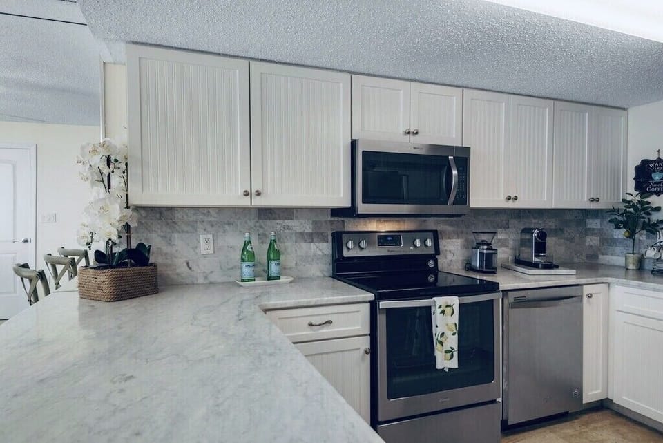 The kitchen 