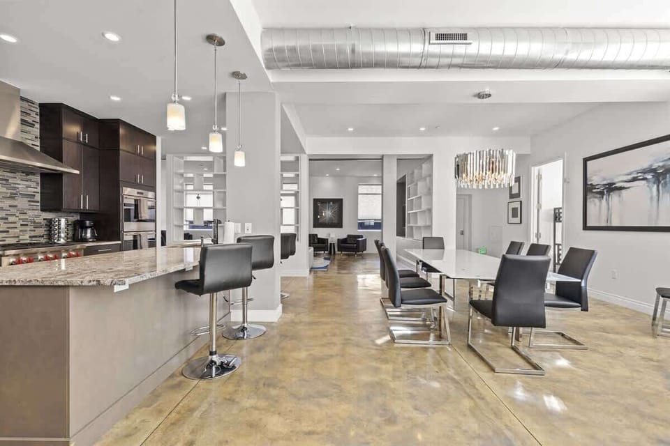 Dining Room and Kitchen