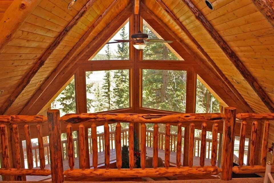 Loft looking out into the Meadow