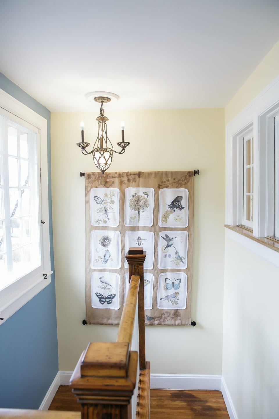 Back stairs entrance up to Workman Wing, inside the Bear House.