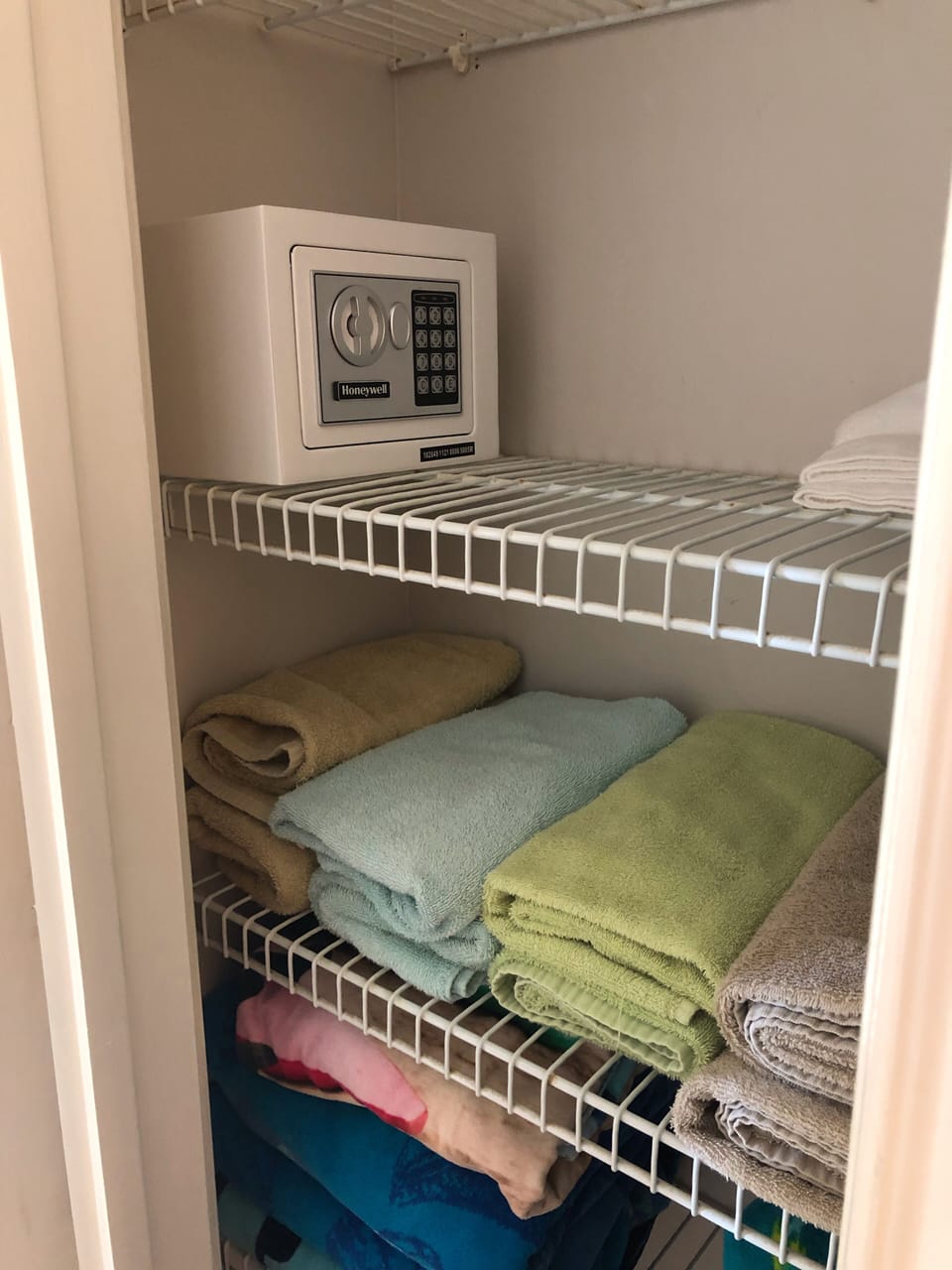 En-suite safe for storing your valuables