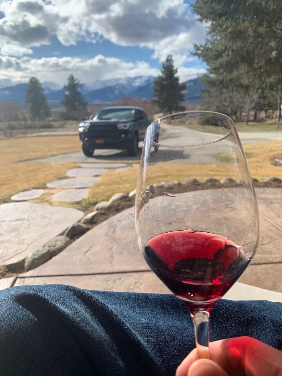A guest shared this photo with us during a 'winter' stay.