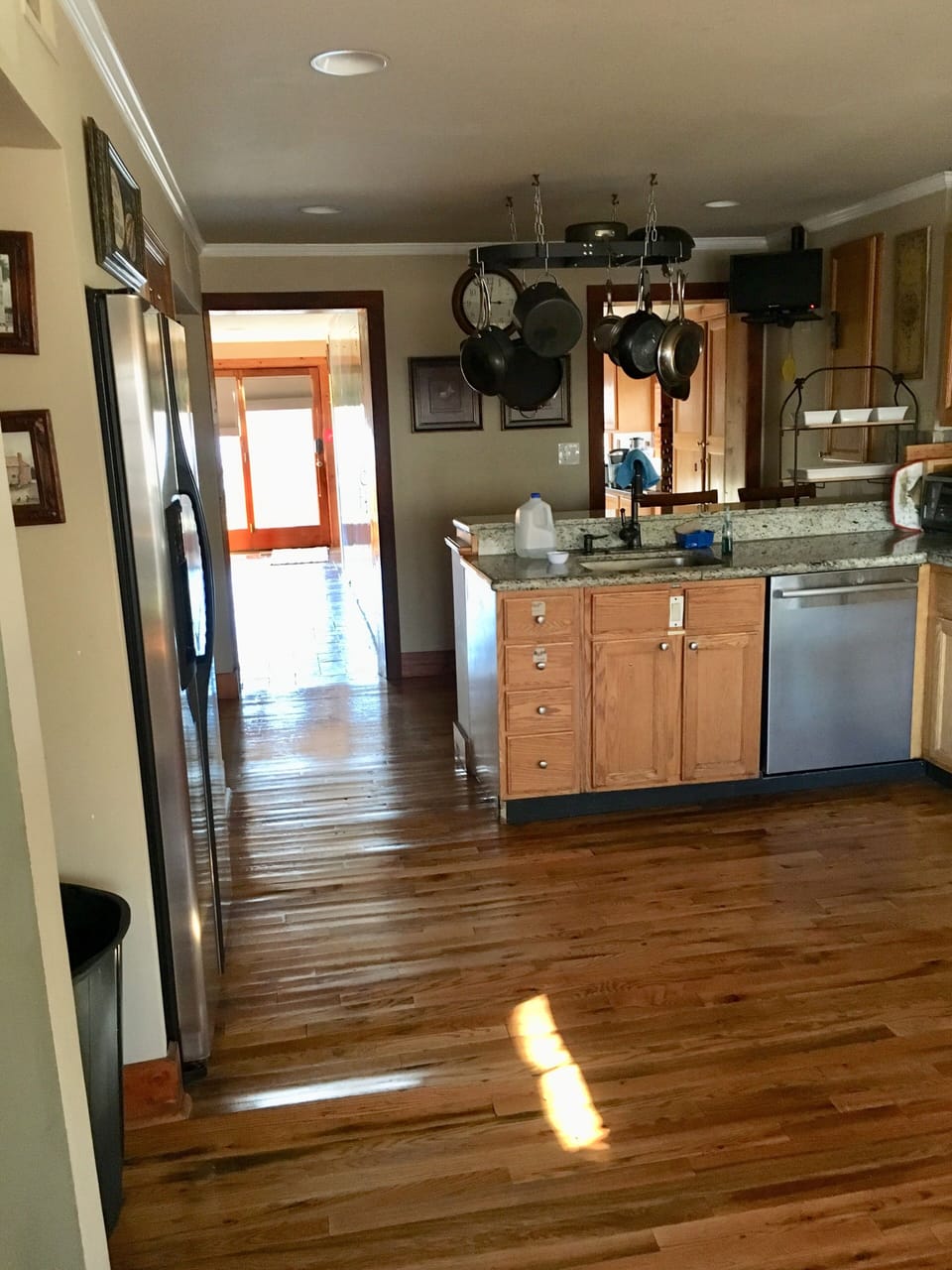 View of kitchen