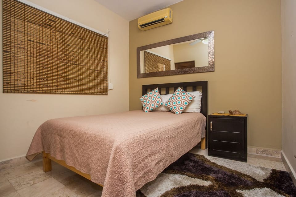 Third bedroom with one double bed