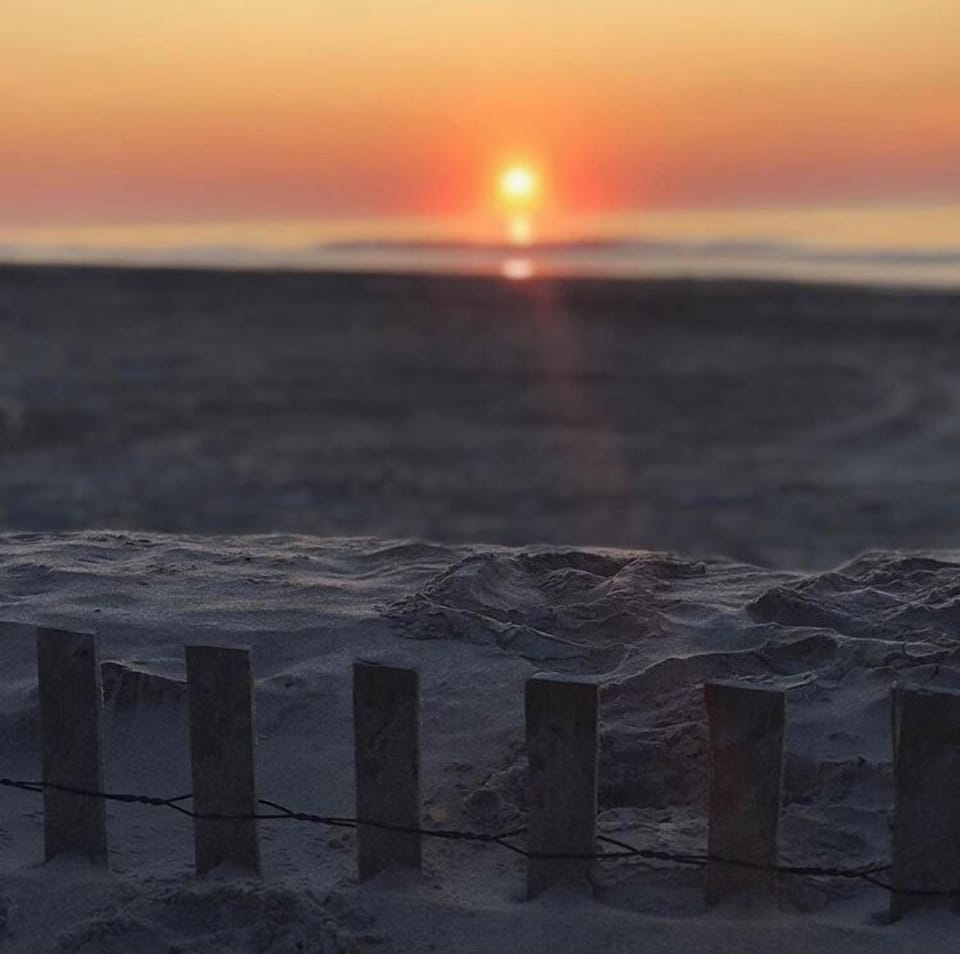 Sunrise at 20th street beach