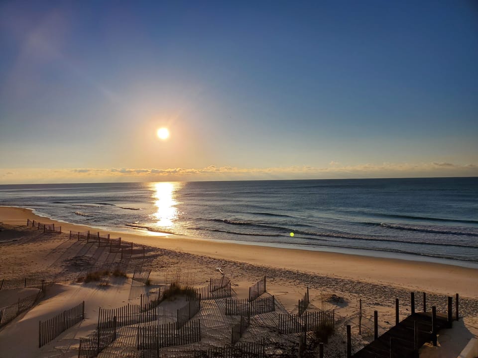 Beautiful sunrises and sunsets!