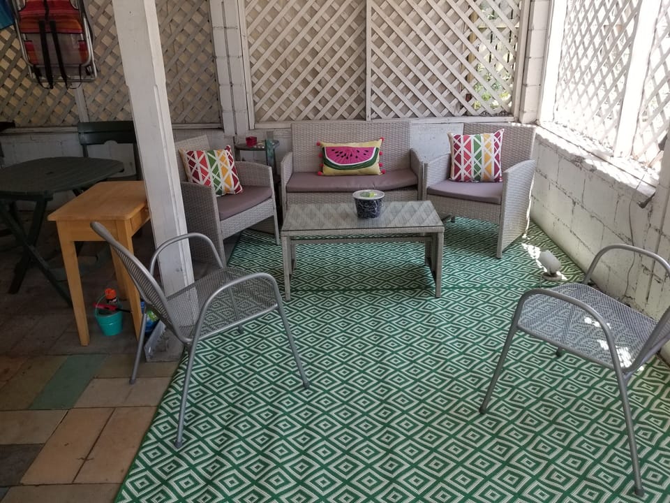 Your Private Covered Patio!  