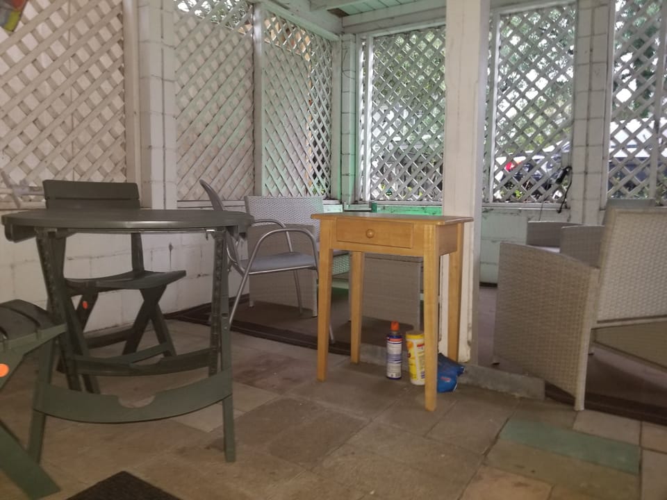 Your private covered Patio!