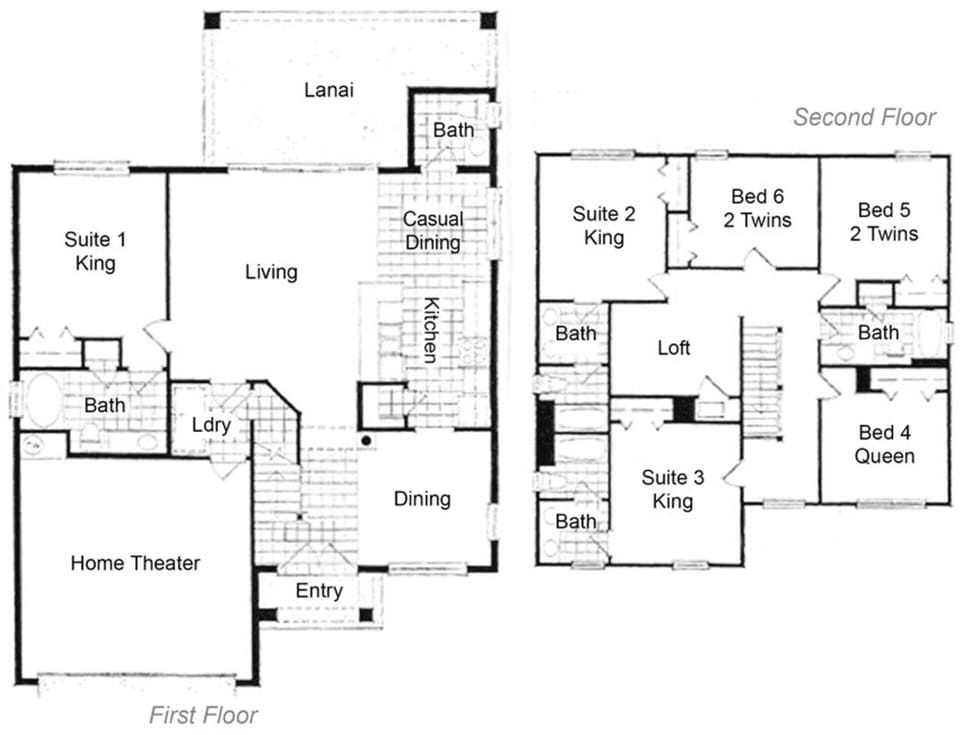 Open Main Floor Plan with plenty of living space, and extra Loft space upstairs 