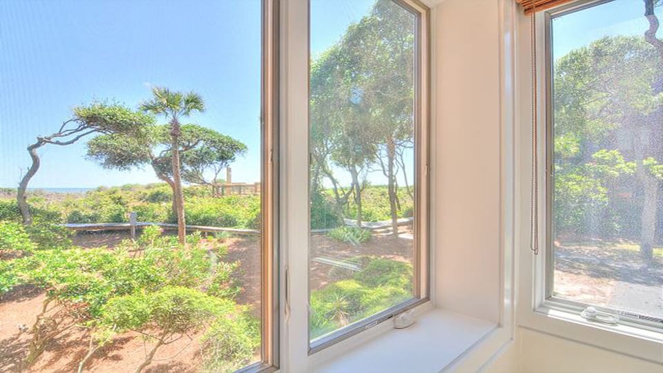 View looking toward ocean from bedroom