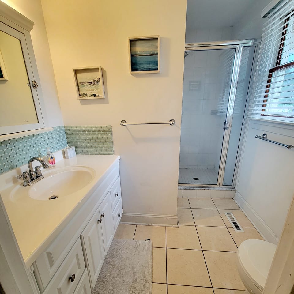 Primary ensuite bathroom.  