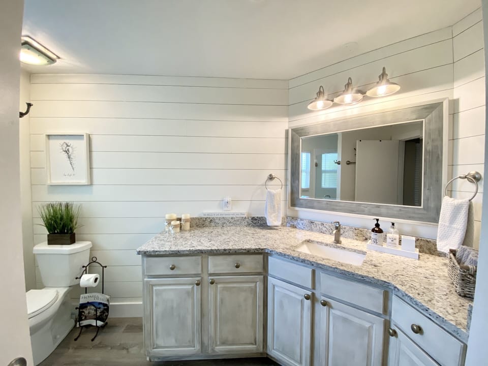 Master bathroom 