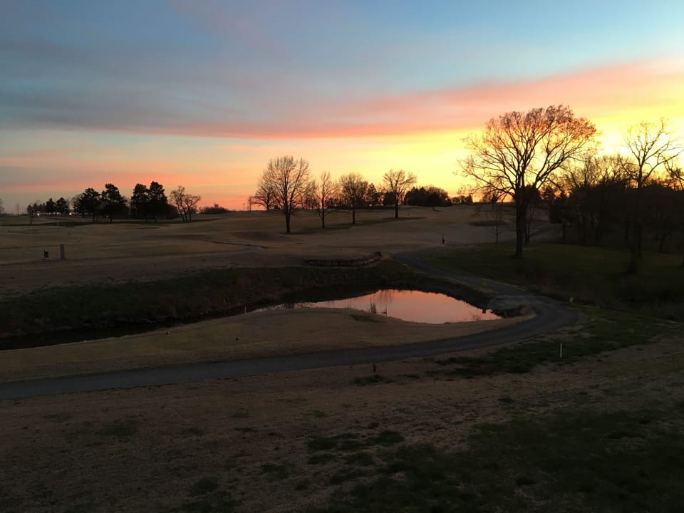 No way not to relax when you have this view in the evening
