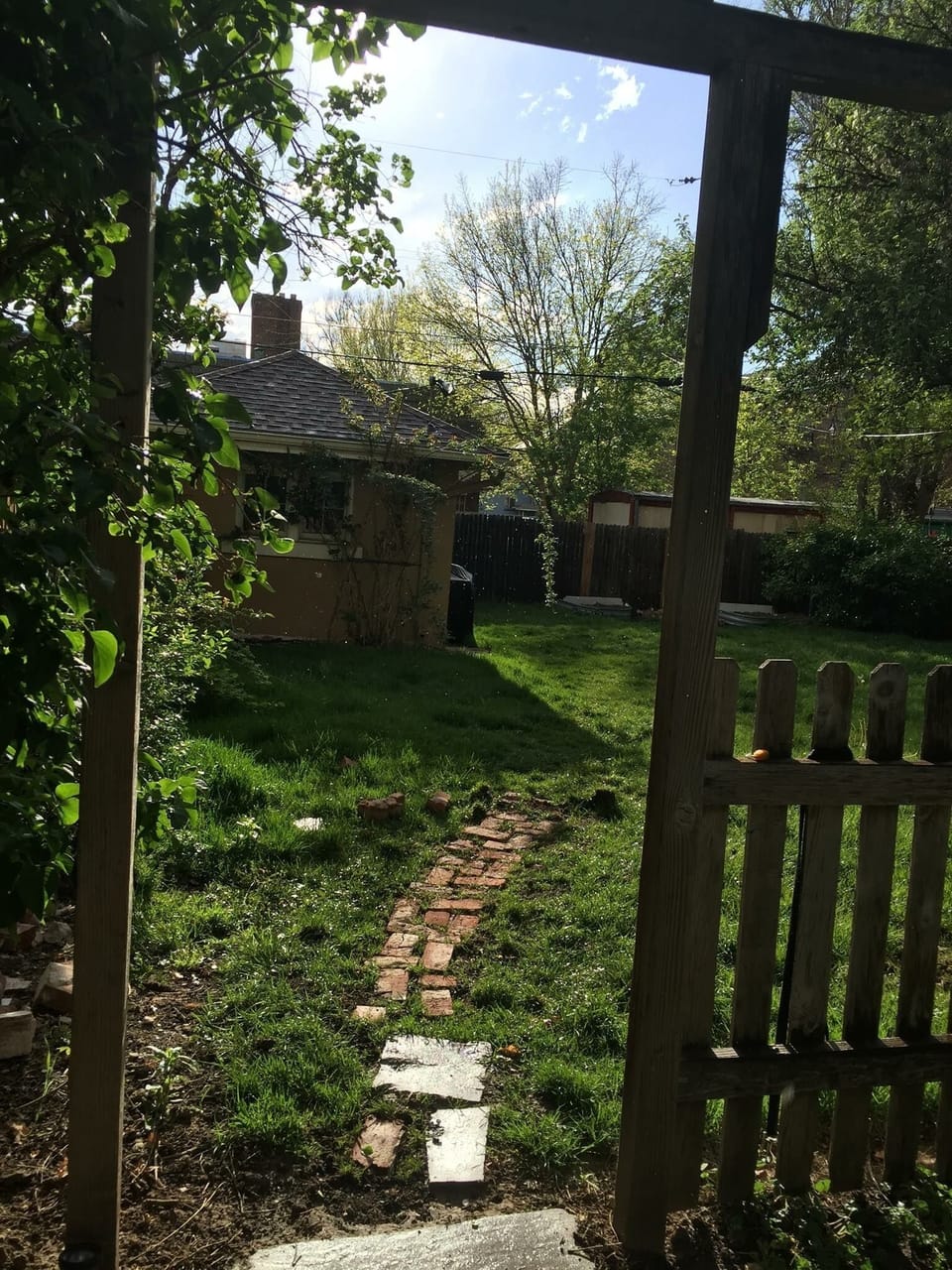 Charming Back Yard
