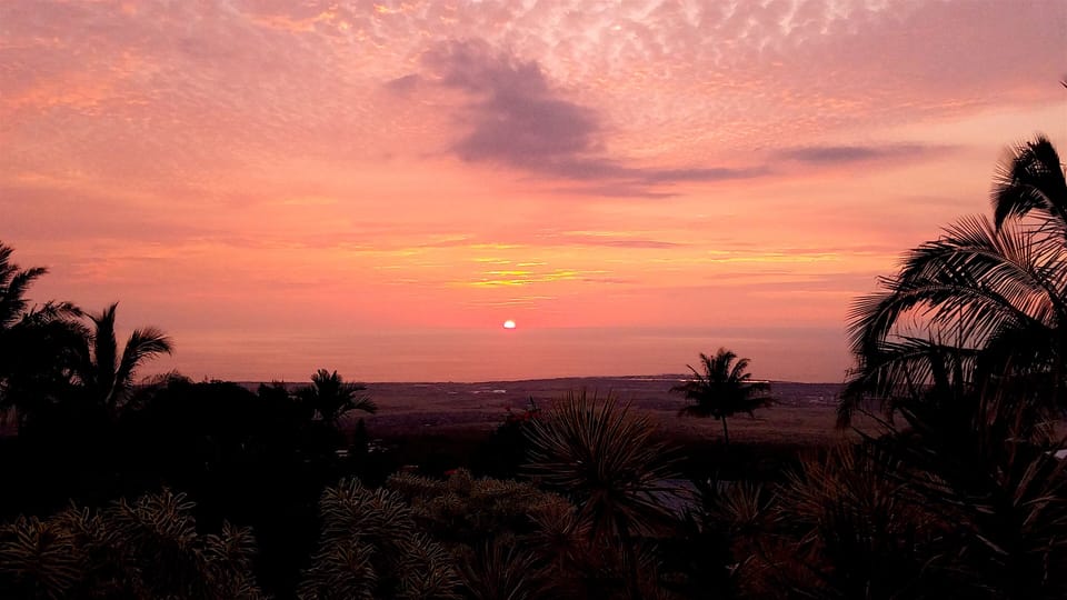 Sunset View from Deck