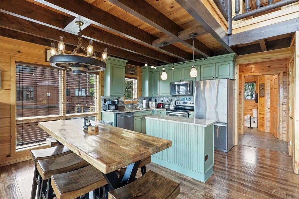 Gourmet Kitchen - all stainless steel appliance