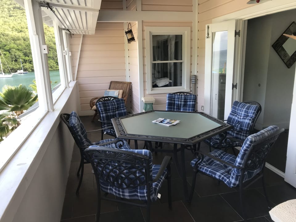 Balcony Outside Seating/Dining Area