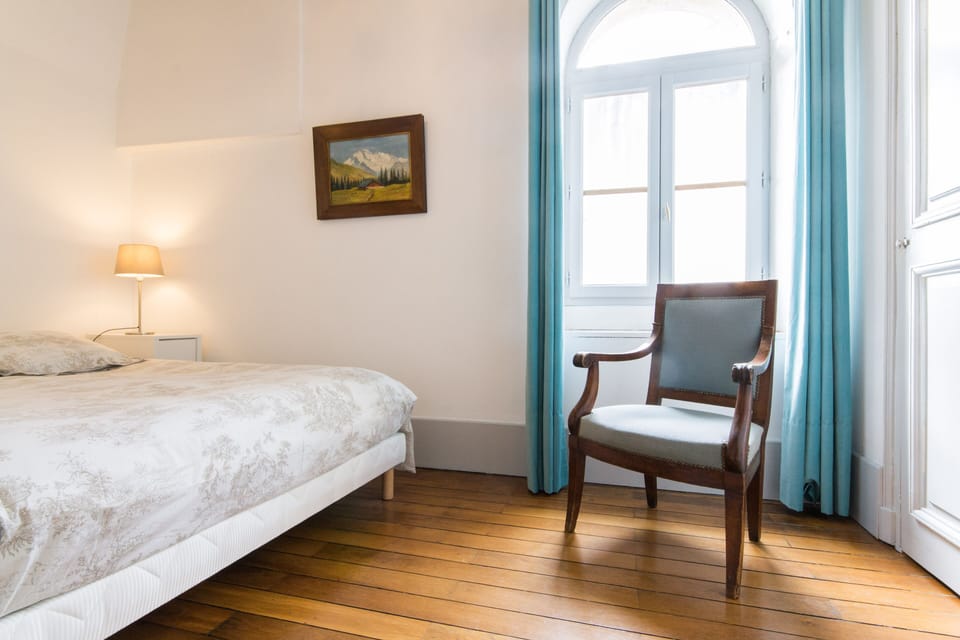 The first double bed bedroom