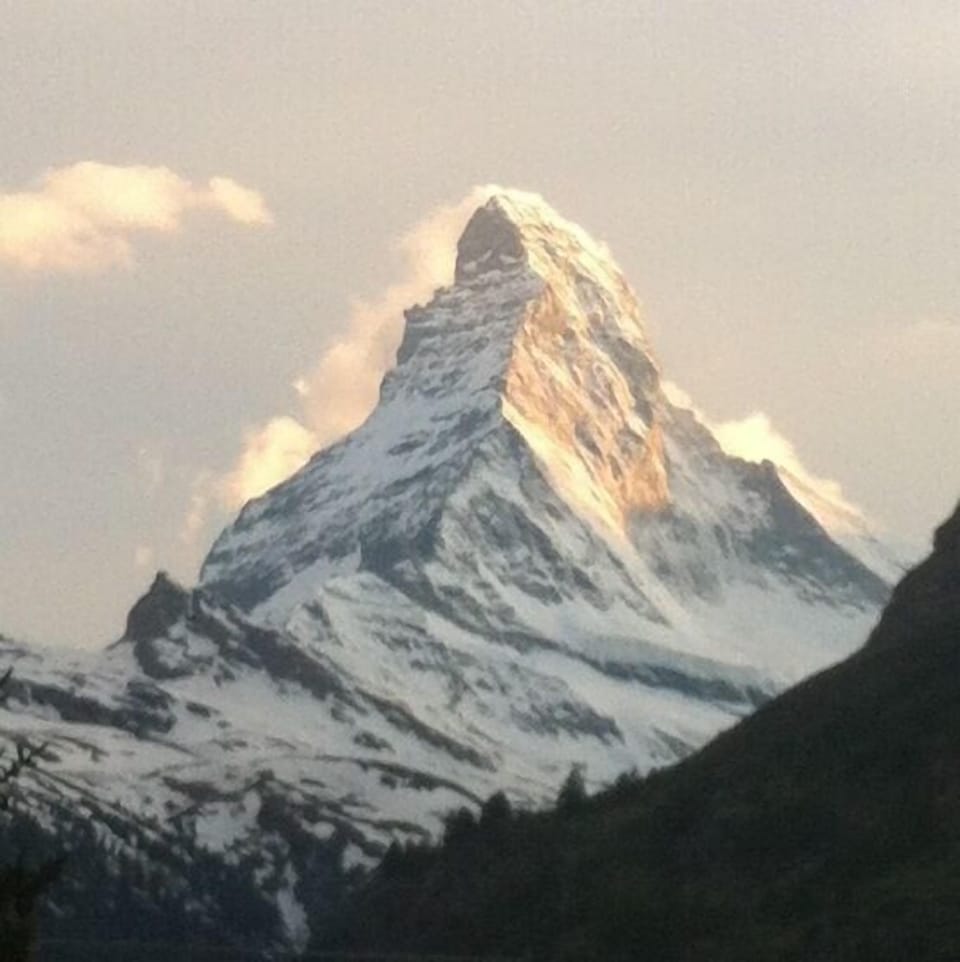 Zermatt centre - High standing all mod cons rental - View of the Cervin Apartment in Zermatt