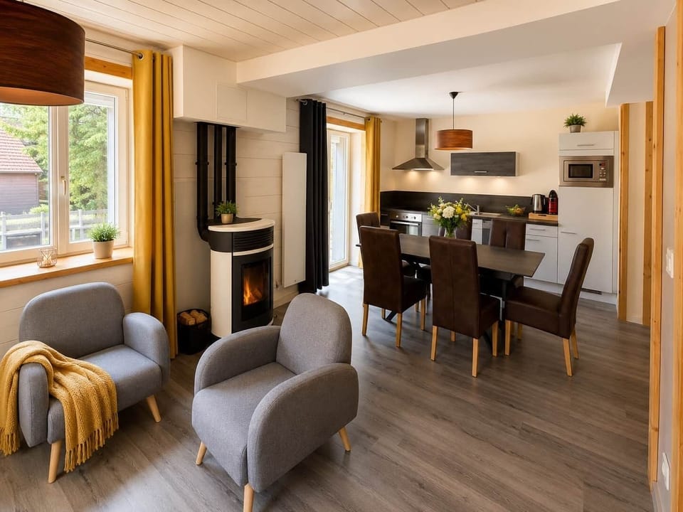 Gite de soide soyotte vosges xonrupt vacances salon salle a manger
