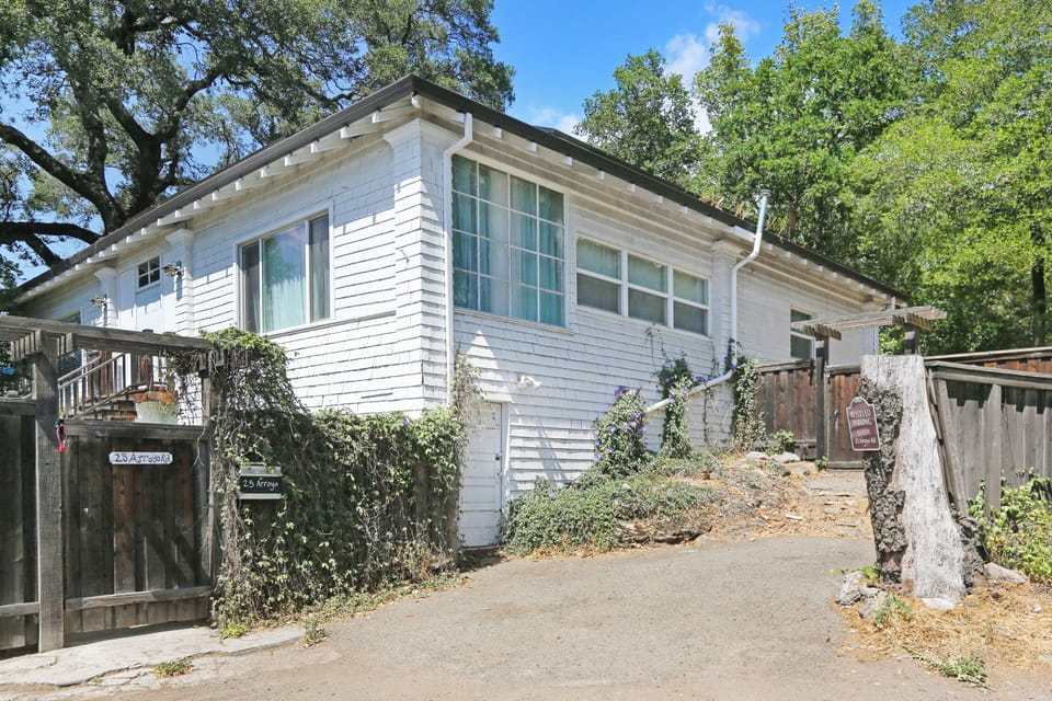 Front of property- driveway