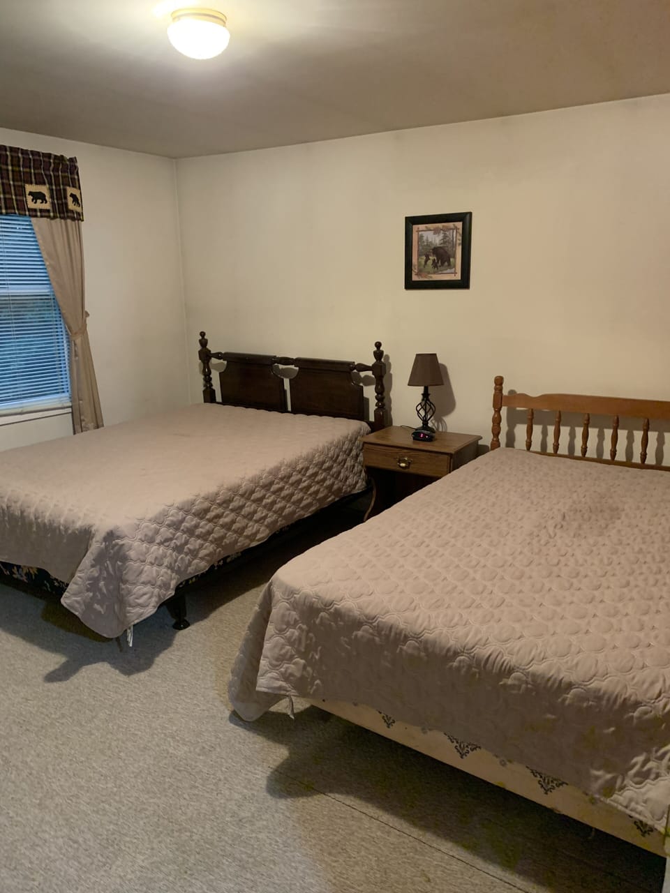 2nd floor 2 double beds 