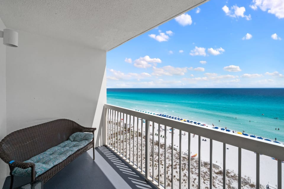 View from the oceanfront balcony