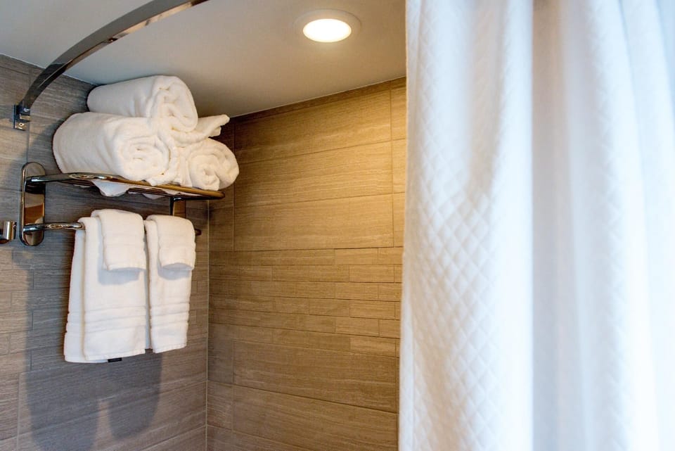Fresh, new towels provided—your comfort is our priority!