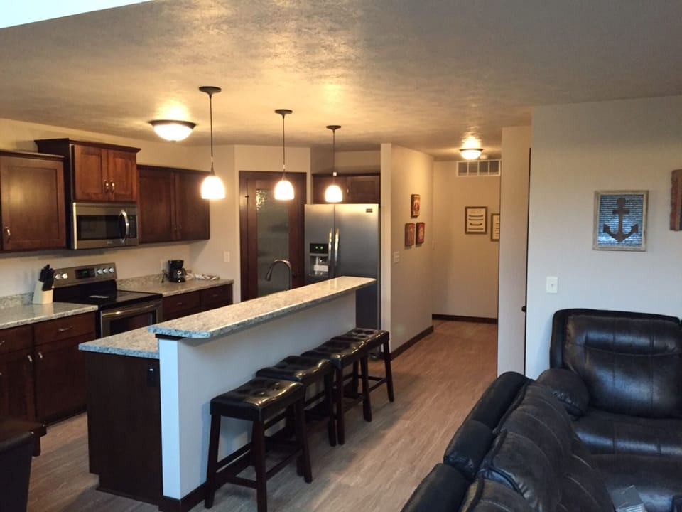 View of the kitchen!