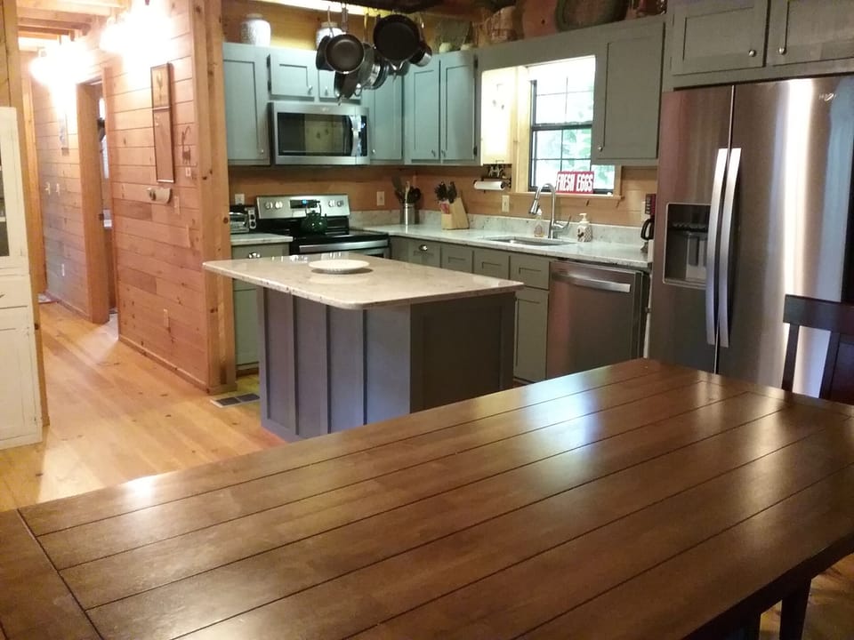 Completely renovated kitchen with all new appliances and granite.