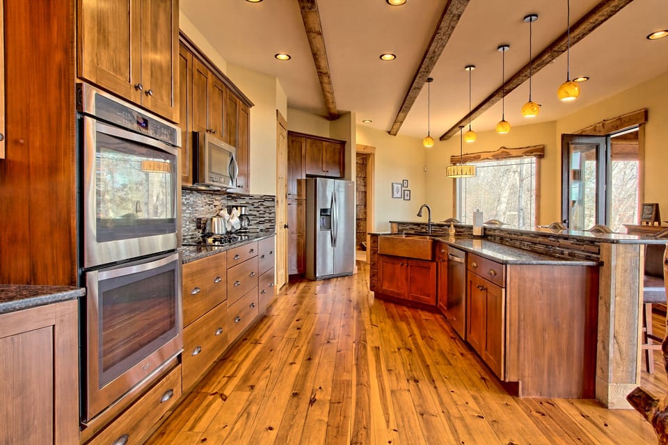 Cook fabulous gourmet meals in our well equipped kitchen.