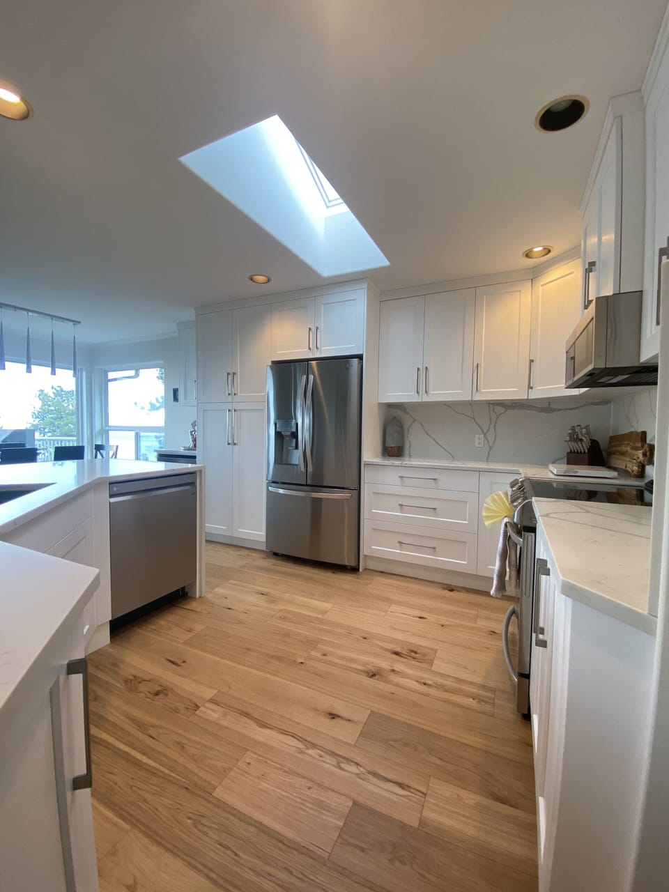 Kitchen is very equipped with all you need to cook for a group! 