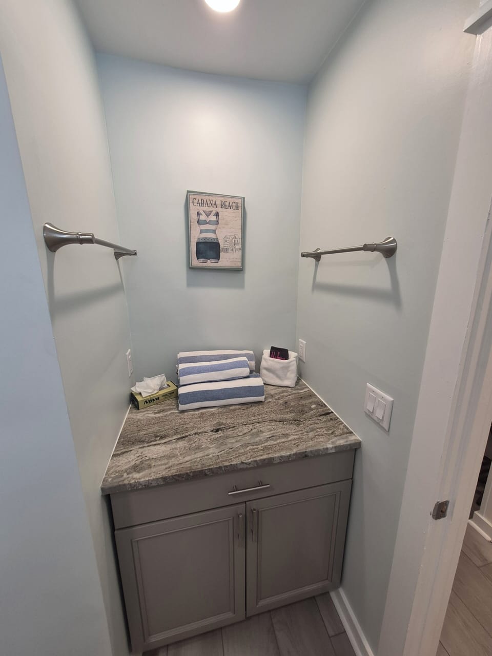 storage for your toiletries 