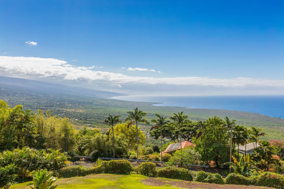 Amazing ocean view from our large lanai.