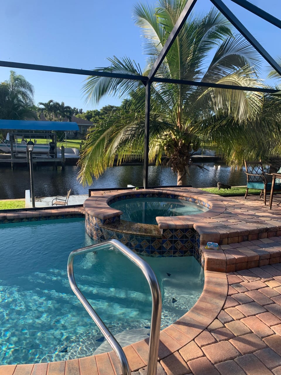 Pool and spa