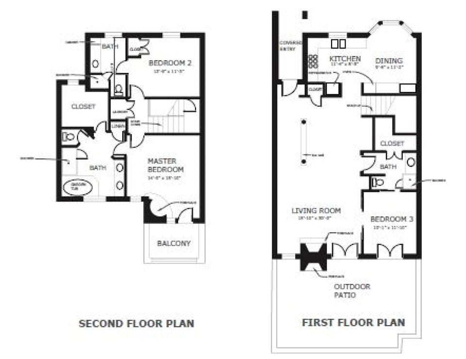 2072 sq ft, residence floor plan