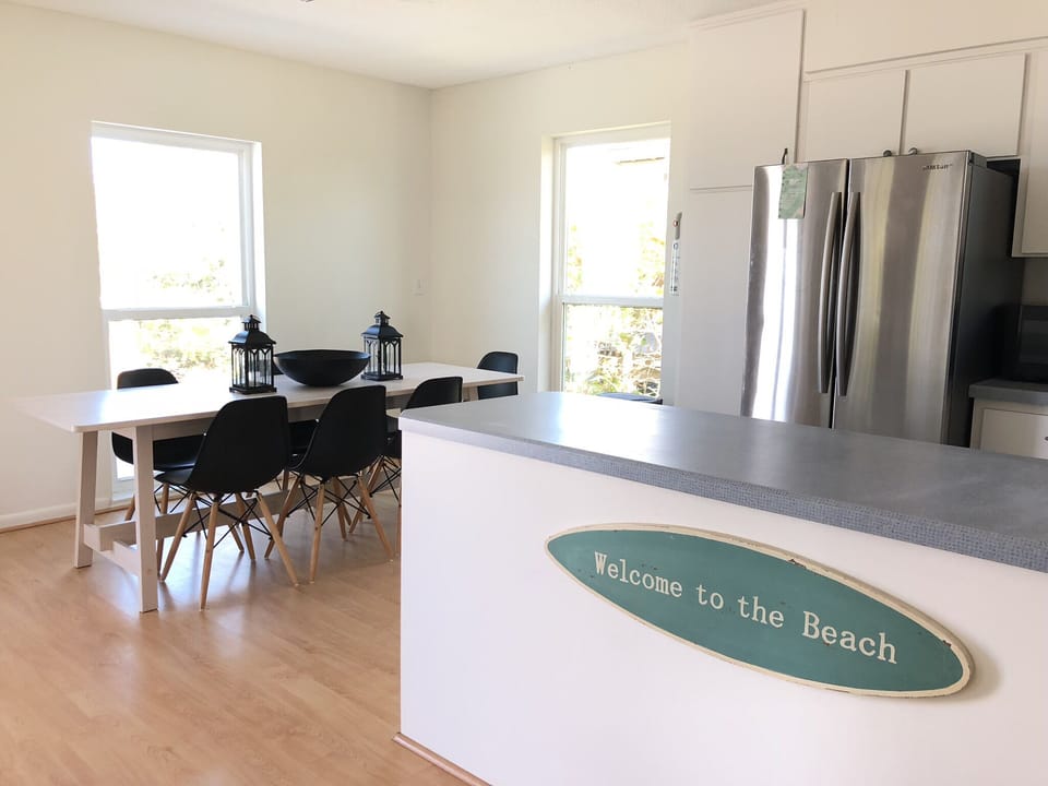 Dining and kitchen 