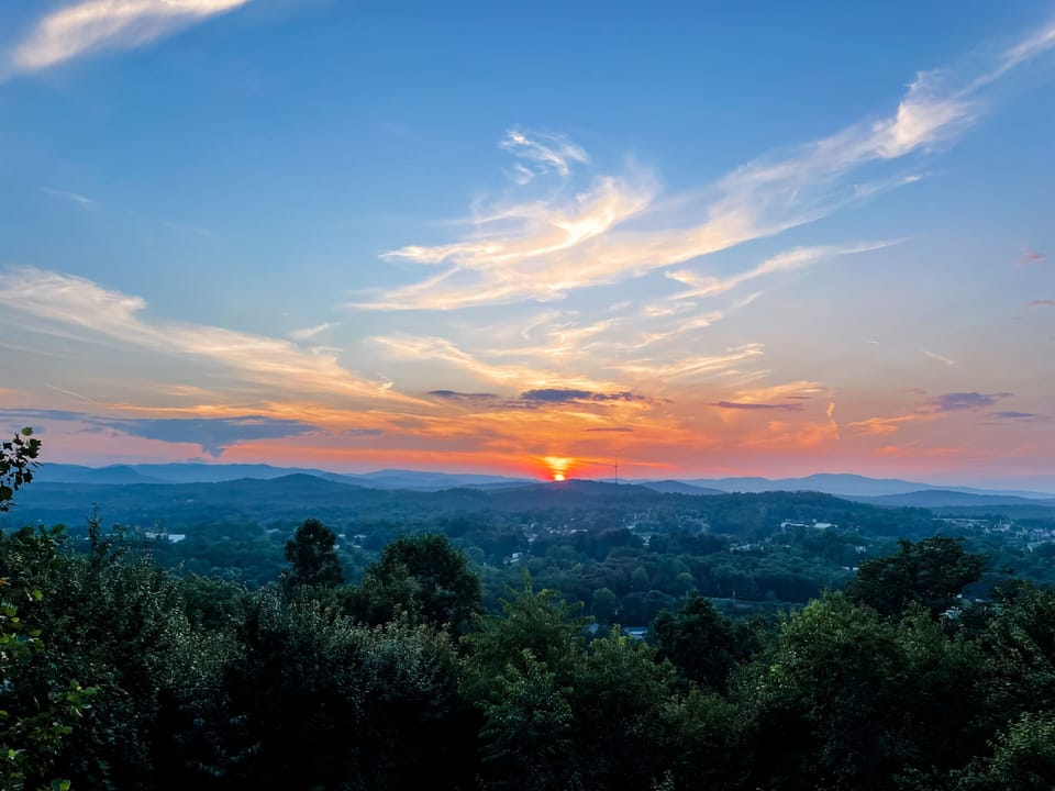 Early Fall Sunset views 🔥