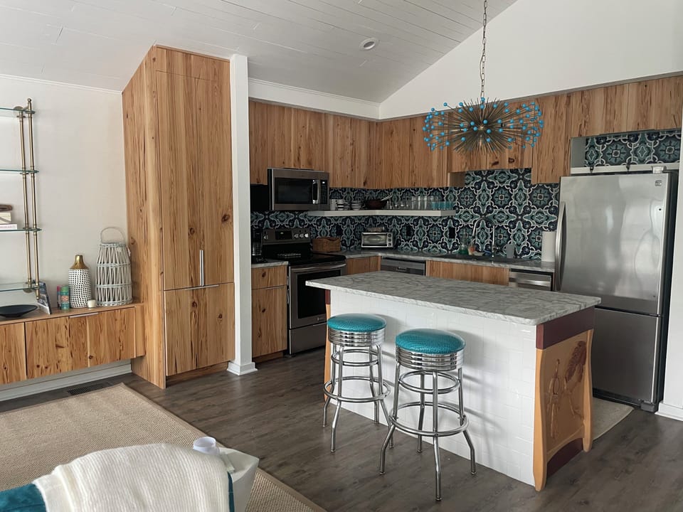 Completely remodeled kitchen