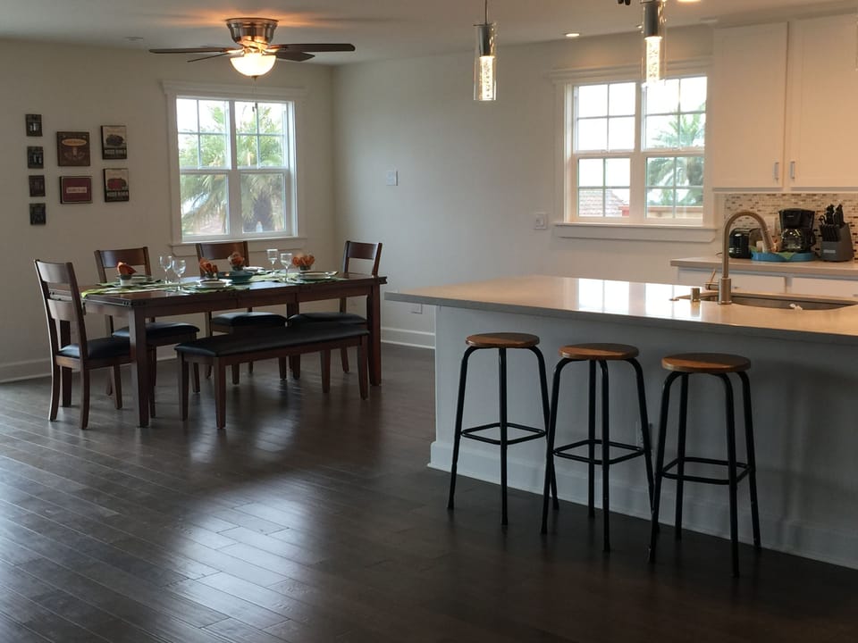 Open floor plans with Dining and Quartz Island Counter Top.