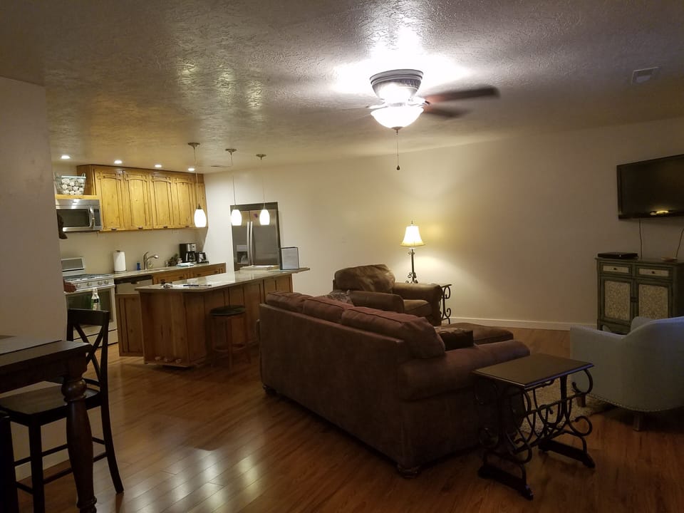 Comfortably furnished living area