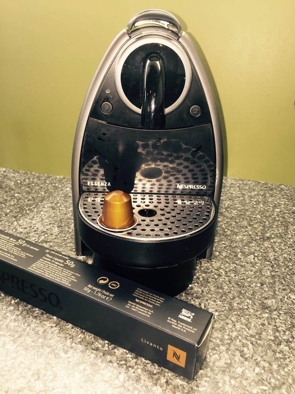 Nespresso coffee