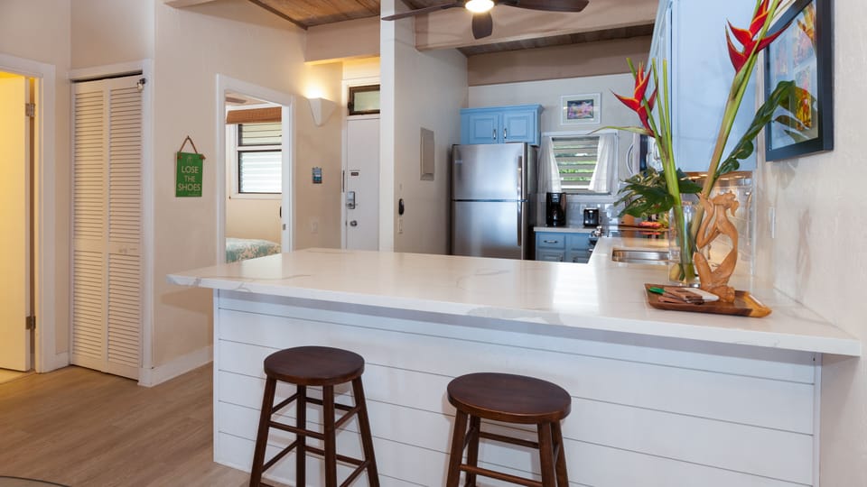 Open concept living ...
