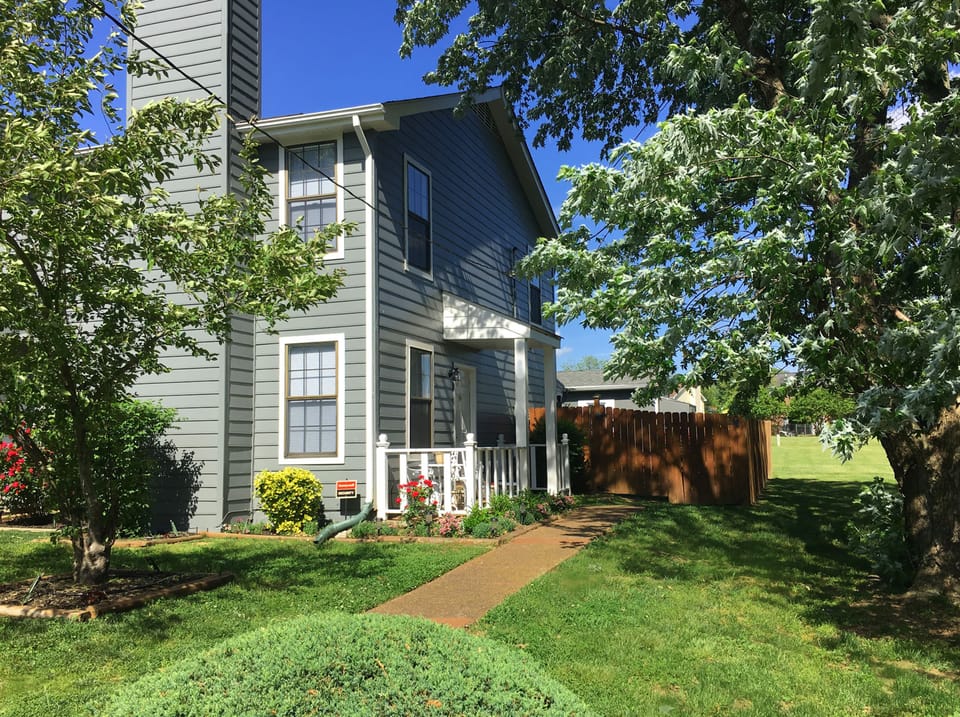 Front of Townhome