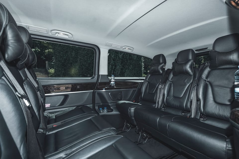 luxury van driver service on request (airport-apartment, etc)