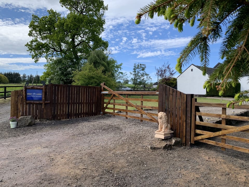 Own private drive way and gardens